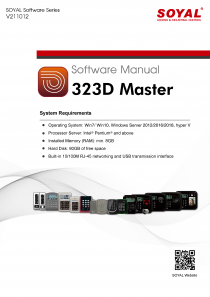 Software Manual - 323D Master(圖)