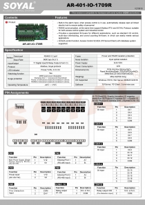 AR-401-IO-1709R Manual (Input Common Ground Type)(圖)