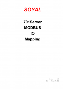 701Server Modbus IO Mapping(圖)